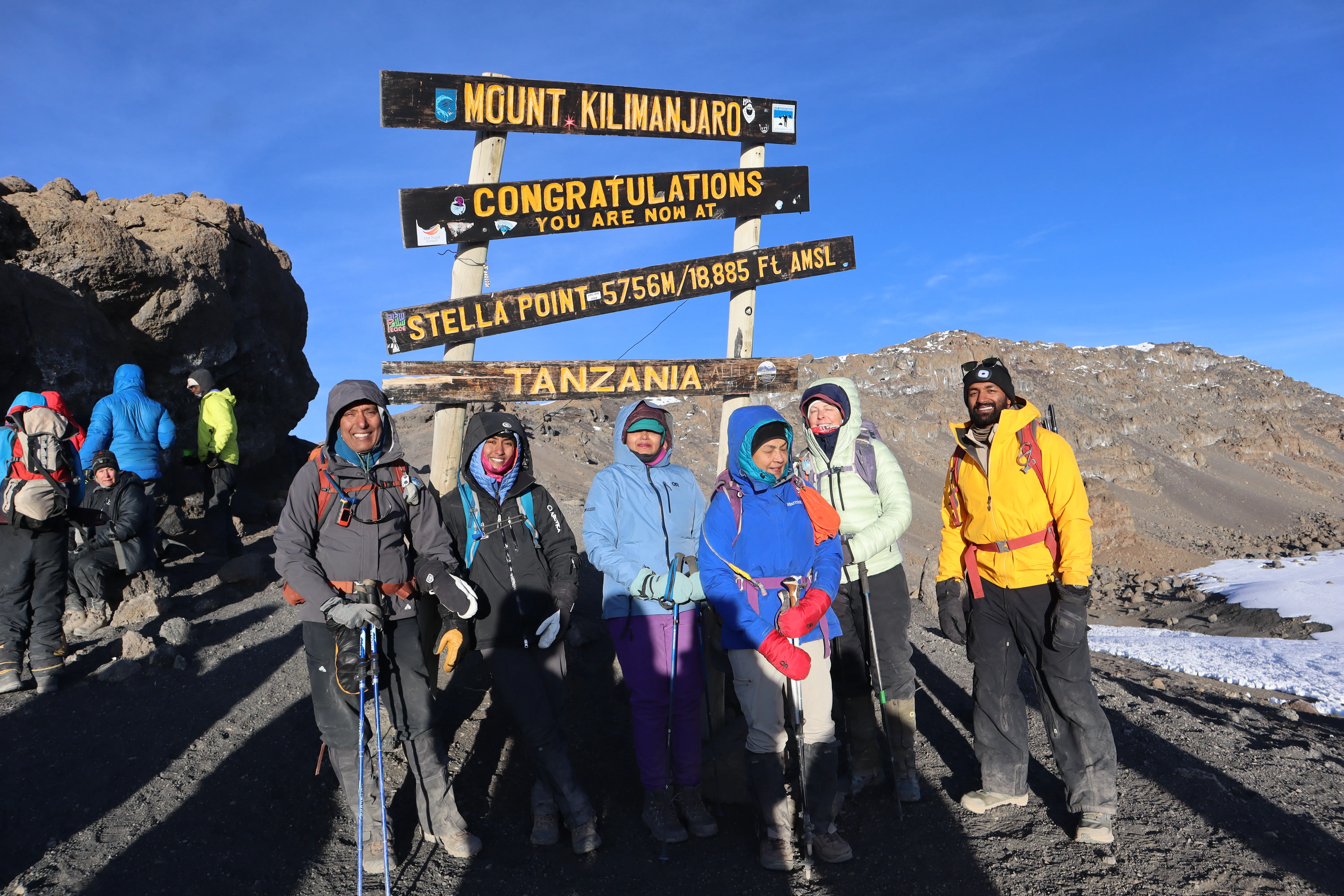 6 Days Kilimanjaro Group Trek